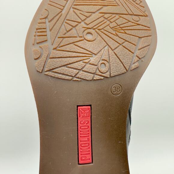 Pikolinos Womens Huesca W8X-8736 Boots EU 38 US 8 Calfskin Leather Brown NIB - Picture 12 of 12